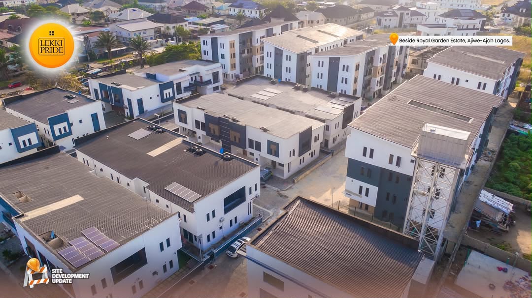 Completed Lekki Pride development